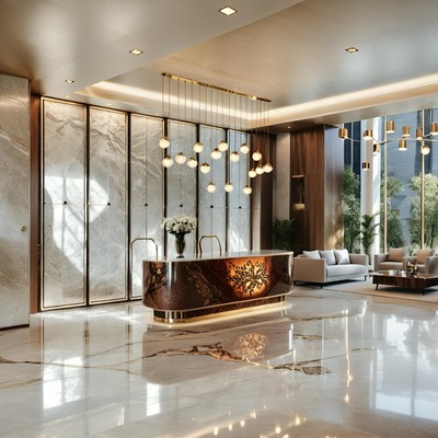 Hospitality virtual tour example