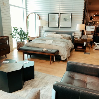 Furniture showroom virtual tour example